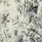 Black-Ivory Famous Designer Floral Printed Silk Chiffon Fabric By the Yard